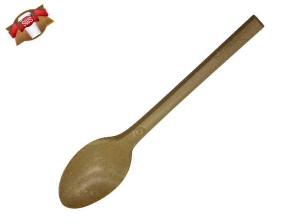 Einweglöffel Suppe natur braun BIO 17 cm CPLA (100 Stk.)